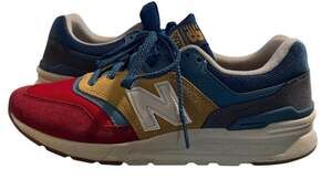 New Balance Multicolor Suede Mesh Sneakers, Retro Colorblock, Men's Size 10